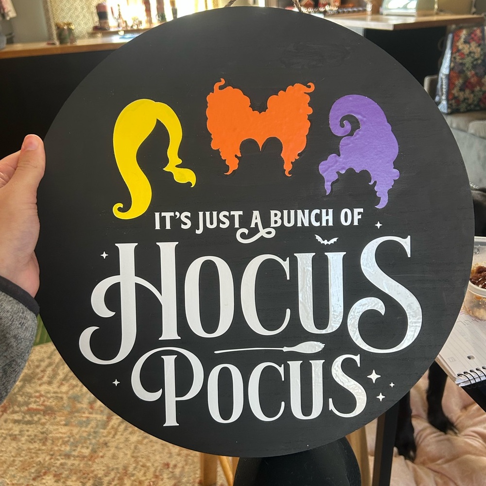 Hocus Pocus Themed Wall Art
